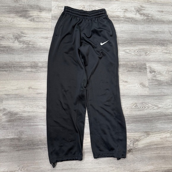 Nike Therma-FIT Black Track Pants Athletic Training Warm Up Pants‎ Medium - Picture 1 of 6